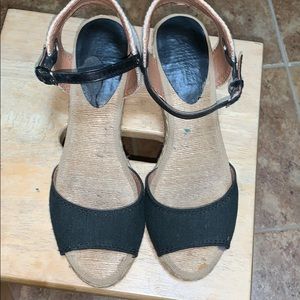 Lucky Brand Wedge Heels size 9